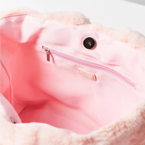 Urban Outfitters Faux Fur Mini Tote Bag (My Bag is Black) - Picture 3 of 6